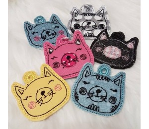 Stickserie - Kitty Doodle inkl. ITH Anhänger